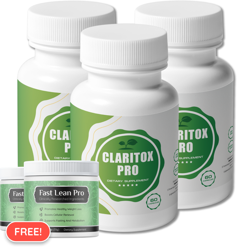 Claritox Pro 3 bottles