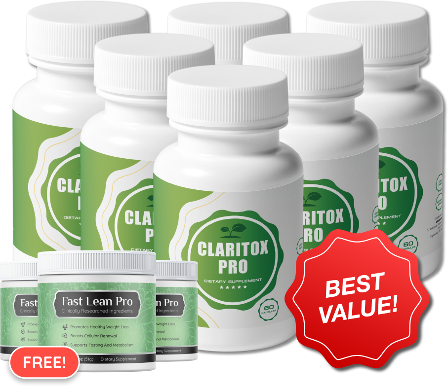 Claritox Pro 6 bottles
